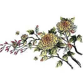 印花矢量圖 動物 昆蟲 毛衫印花 優(yōu)雅植物 免費素材
