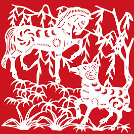 印花矢量圖 色彩 紅色 白色 民族 免費(fèi)素材