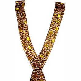 燙鉆 領(lǐng)邊燙鉆 V形衣領(lǐng) 領(lǐng)花裝飾 時尚衣領(lǐng) 免費素材
