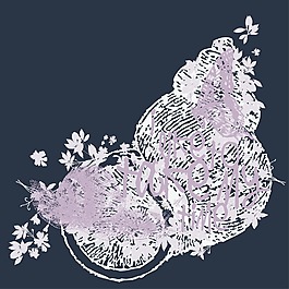 印花矢量圖 色彩 粉紅色 白色 藍(lán)色 免費(fèi)素材
