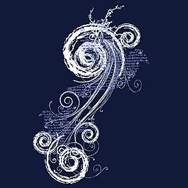 印花矢量圖 個(gè)性文字 圖案概括 免費(fèi)素材