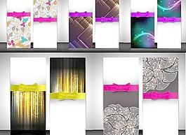 蝴蝶結裝飾賀卡