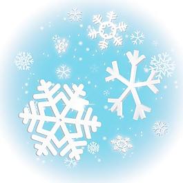 雪花絨球矢量元素
