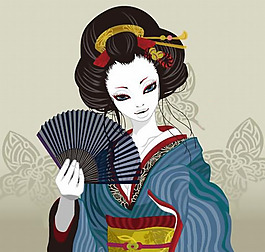 位圖 人物 外國人 女人 色彩 免費素材