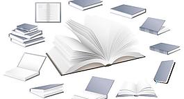 本書矢量素材圖片