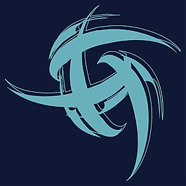 印花矢量圖 色彩 藍色 其他 幾何圖案 免費素材