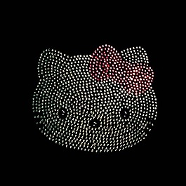 燙鉆 動物動物 貓 HELLO KITTY 免費素材