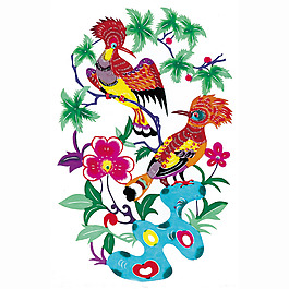 位圖 動(dòng)物 鳥(niǎo)類(lèi) 優(yōu)雅植物 葉子 免費(fèi)素材