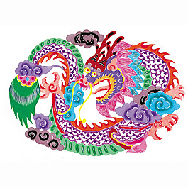 位圖 動(dòng)物 龍 色彩 花紋 免費(fèi)素材