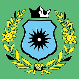 印花矢量圖 花 太陽 色彩 綠色 免費素材