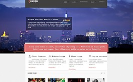 黑色商務(wù)企業(yè)整站模板
