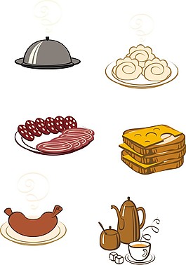 卡通食物