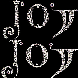 文字 joy 毛衣燙鉆 外套燙鉆 毛衣燙鉆 免費素材