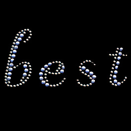 文字 best 毛衣燙鉆 外套燙鉆 裙子燙鉆 免費(fèi)素材