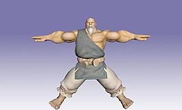 街头霸王四 街霸 Street Fighter IV 刚拳（Gouken）