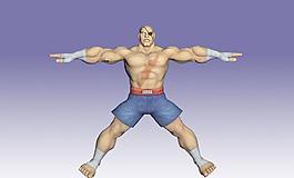 街頭霸王四 街霸 Street Fighter IV 沙加特（Sagat）