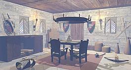 中世紀臥室MEDIEVAL ROOM
