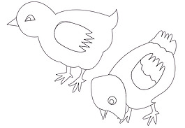 chickens-002-vector-coloring