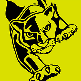 印花矢量圖 動物 豹 色彩 黑色 免費素材