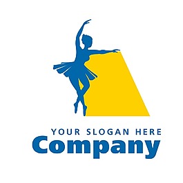 芭蕾通用logo素材