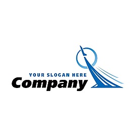 一飛沖天通用logo素材