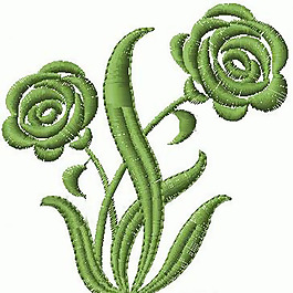 繡花 植物 花 葉子 色彩 免費(fèi)素材