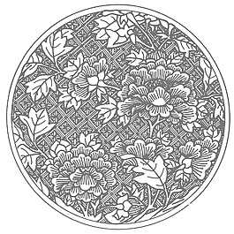 印花矢量圖 古典花紋 免費素材