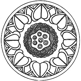 印花矢量圖 古典花紋 免費(fèi)素材