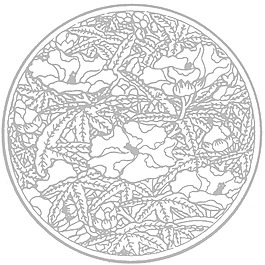 印花矢量圖 古典花紋 免費(fèi)素材