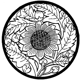 印花矢量圖 古典花紋 免費(fèi)素材