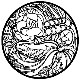 印花矢量圖 古典花紋 免費素材