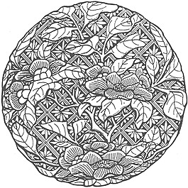 印花矢量圖 古典花紋 免費(fèi)素材