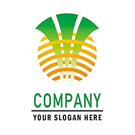 菠蘿通用logo素材
