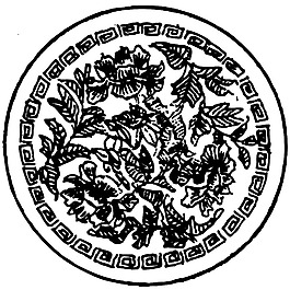 印花矢量圖 花卉 色彩 黑白色 民族 免費(fèi)素材