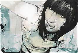 位圖 人物 女人 色彩 彩色 免費(fèi)素材