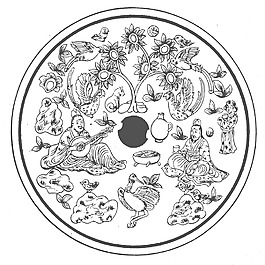 印花矢量圖 古典花紋 免費(fèi)素材