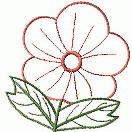 繡花 植物 花 色彩 棕色 免費素材