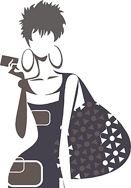 購物美女