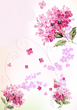 位圖 優(yōu)雅植物 花朵 葉子 毛衫印花 免費(fèi)素材