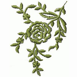 繡花 植物 花 色彩 深綠色 免費素材