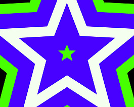 五角星變幻