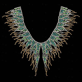 燙鉆 色彩 黑白色 綠色 黃色 免費(fèi)素材