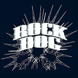 印花矢量圖 英文 色彩 藍色 白色圖案 免費素材