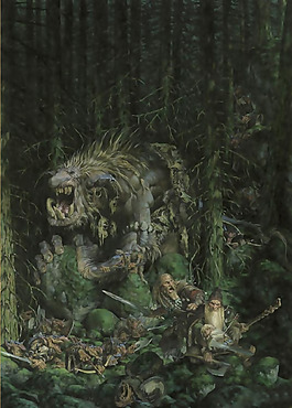 位圖 動(dòng)物 怪獸 樹 森林 免費(fèi)素材