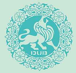 印花矢量圖 動物 獅子 文字 數(shù)字 免費素材