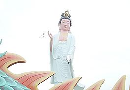 觀世音菩薩雕像圖片