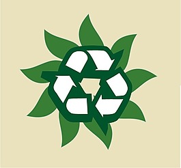 印花矢量圖 色彩 綠色 米黃色 白色 免費(fèi)素材
