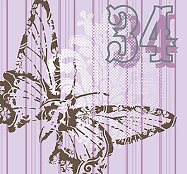 印花矢量圖 文字 數(shù)字 色彩 紫色 免費(fèi)素材