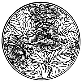 印花矢量圖 古典花紋 免費(fèi)素材