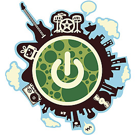 印花矢量圖 徽章標(biāo)記 休閑 休閑裝印花 免費素材